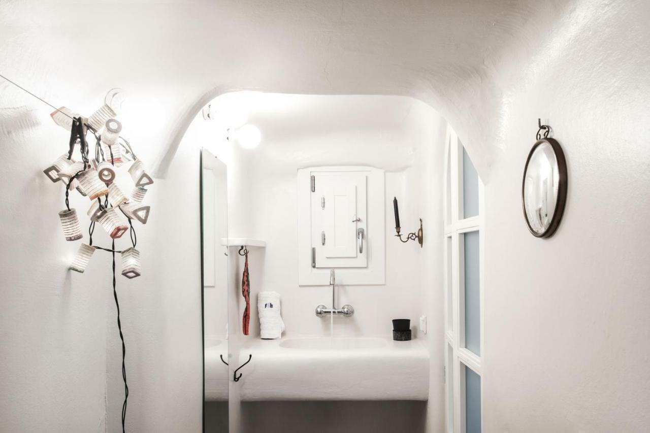 Eclectic & Artistic House In Mykonos Town Villa Bagian luar foto